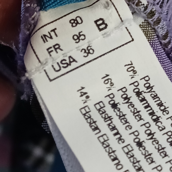 - Maison LEJABY Madras Bikini Bathing Suir Sz L NWT - Picture 11 of 16